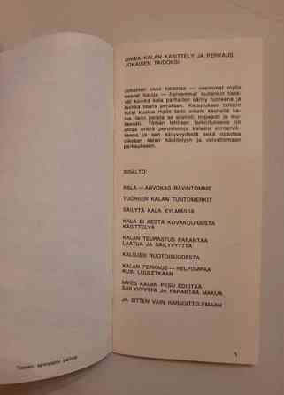 Suomen Kalastusyhdistyksen kalankäsittelyopas Helsinki