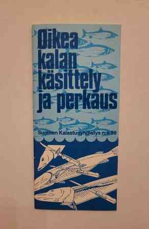 Suomen Kalastusyhdistyksen kalankäsittelyopas Helsinki