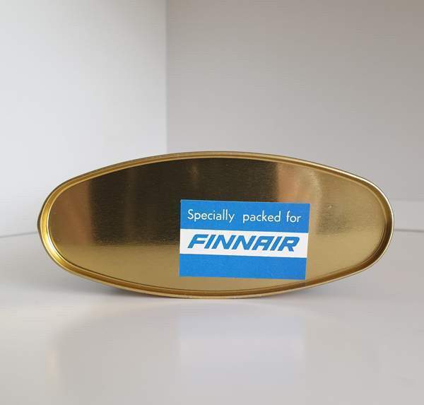 Finnair keräily Ritmeester peltirasia / sikarilaatikko Helsinki - photo 4