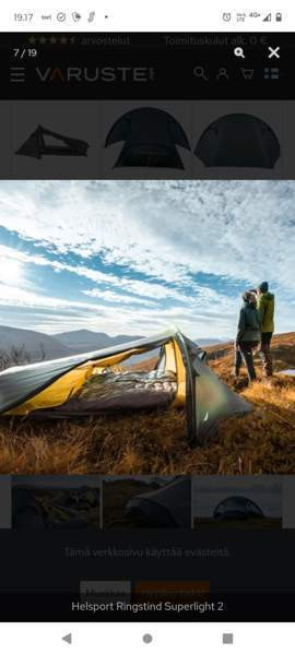 Vuokrataan Helsport Ringstind Superlight 2 Tuusula - photo 1