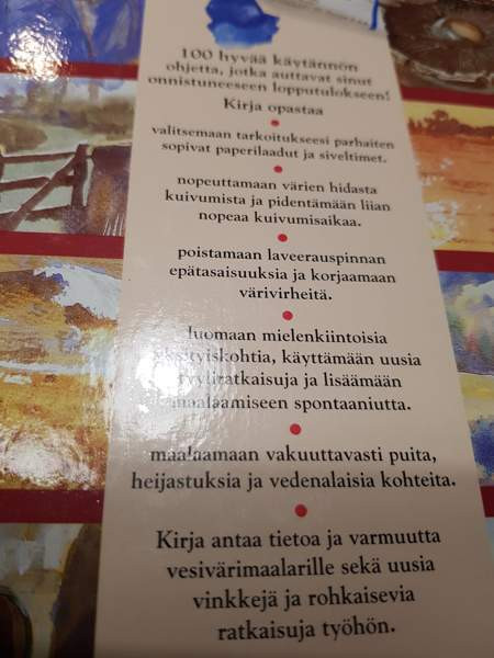 100 hyvää ohjetta vesivärimaalarille. Salo – foto 2