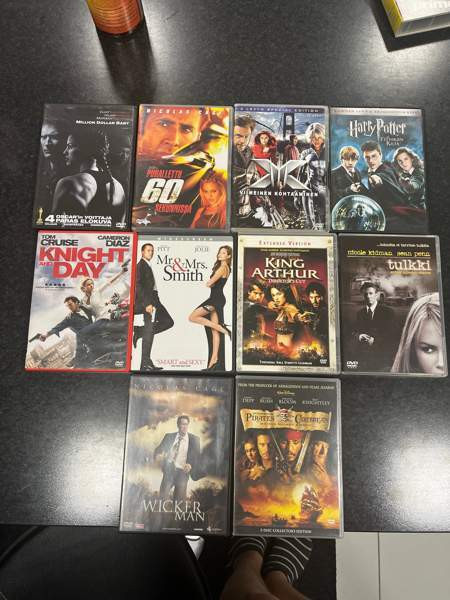 Dvd toiminta elokuvat 10 kpl Lohja – foto 1