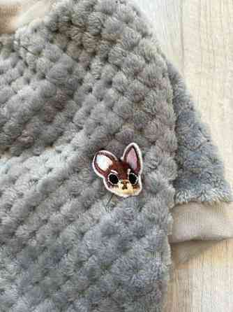 Harmaa pehmeä paita koiralle (36cm) Tampere