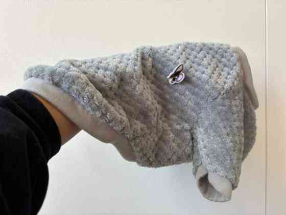 Harmaa pehmeä paita koiralle (36cm) Tampere