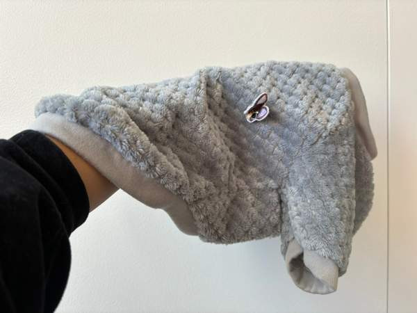 Harmaa pehmeä paita koiralle (36cm) Tampere - valokuva 3