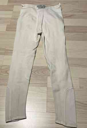 Lasten valkoiset kilpailuratsastushousut Вантаа