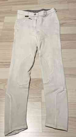 Lasten valkoiset kilpailuratsastushousut Вантаа