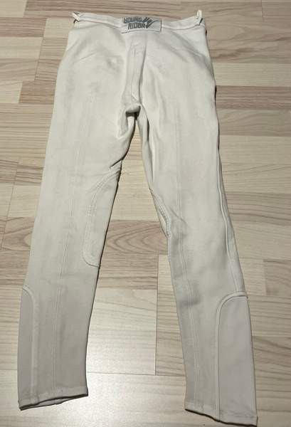 Lasten valkoiset kilpailuratsastushousut Vantaa - photo 3