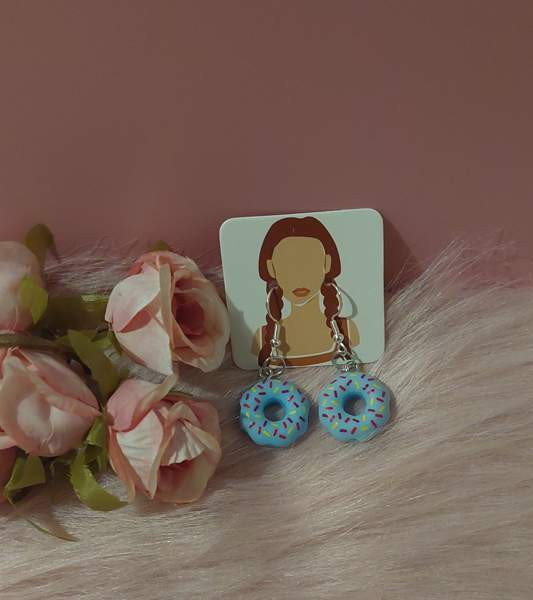 Korvakorut: sininen donitsi Vantaa - valokuva 1