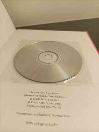 Kas metsämökin ikkuna -kirja (nuotteja) ja CD-levy Helsinki