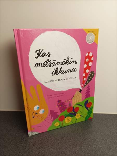 Kas metsämökin ikkuna -kirja (nuotteja) ja CD-levy Helsinki – foto 1