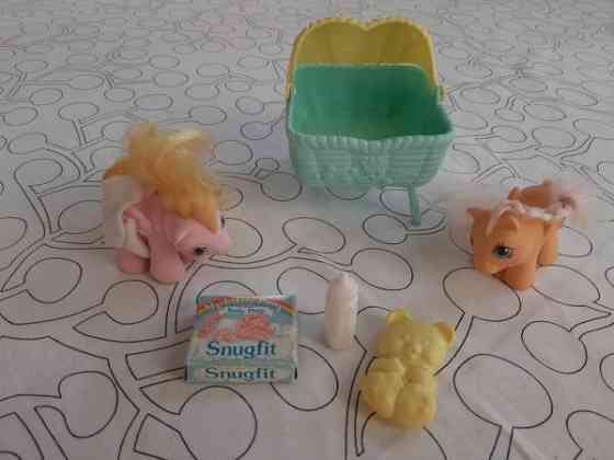 My little pony kaksoset ja kuvan tarvikkeet Vihti