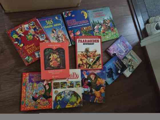 12 kpl lastenkirjoja, satuja, tiede ja kirjallisuus Äänekoski