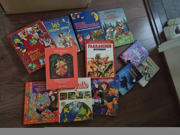 12 kpl lastenkirjoja, satuja, tiede ja kirjallisuus Äänekoski - photo 1