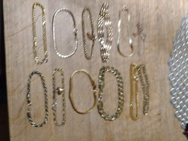 Kullanväriset rannekorut 12kpl Helsinki - изображение 3