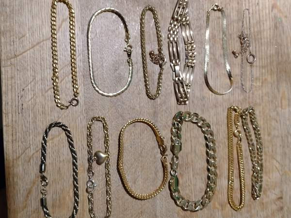 Kullanväriset rannekorut 12kpl Helsinki - изображение 1