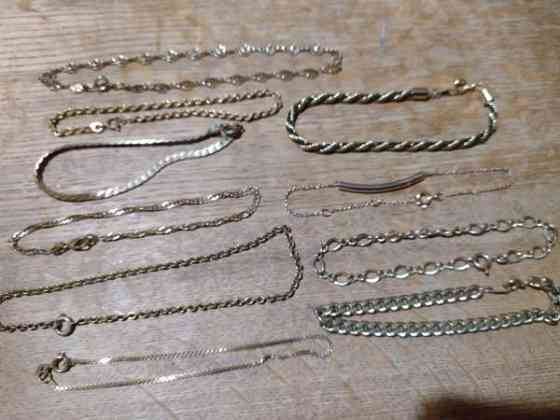 Rannekoruja kullanväriset 10kpl Helsinki