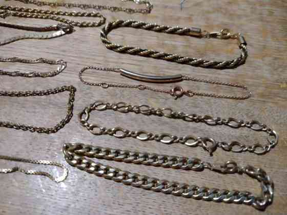 Rannekoruja kullanväriset 10kpl Helsinki