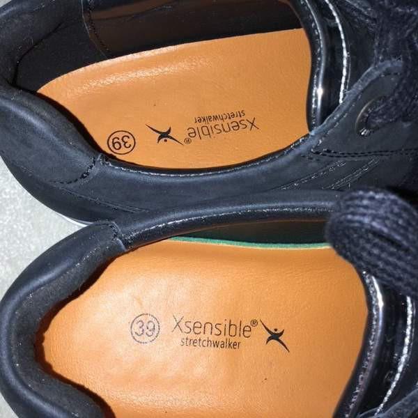 Xsensible Jersey musta / hopea terveysjalkine, koko 39 Keuruu - valokuva 5