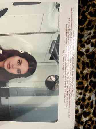 Lana Del Rey Lust for Life Coke Bottle Clear Vinyl Turku