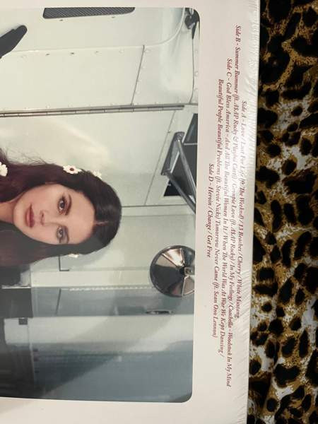 Lana Del Rey Lust for Life Coke Bottle Clear Vinyl Turku - photo 3