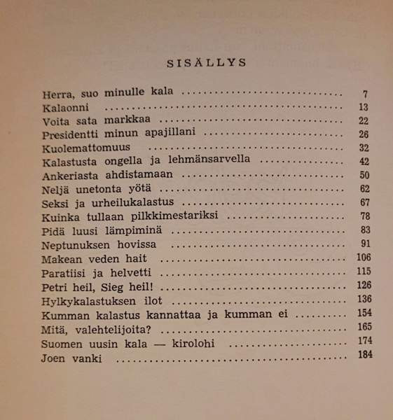 Gerald V. Kuss: Anna Antti ahvenia (1967) Helsinki – foto 5