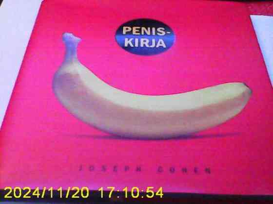 Peniskirja Joseph Cohen Helsinki