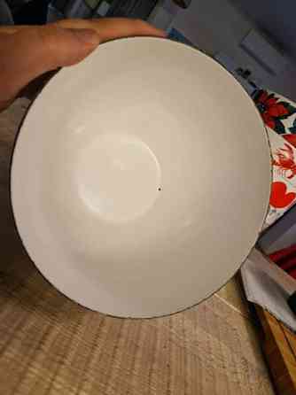 Arabia Finel Joulun kellot iso kulho ~21cm Helsinki