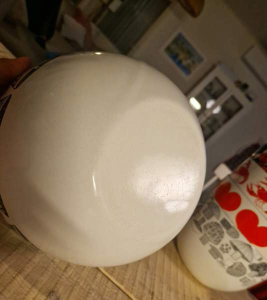 Arabia Finel Joulun kellot iso kulho ~21cm Helsinki - изображение 4