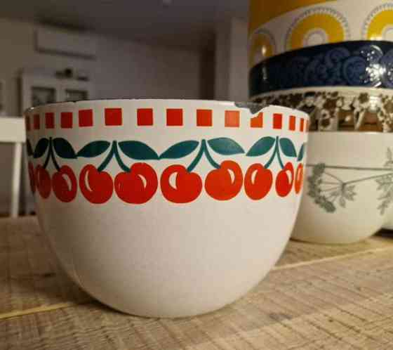 Arabia Finel Kirsikka iso kulho ~21cm Helsinki