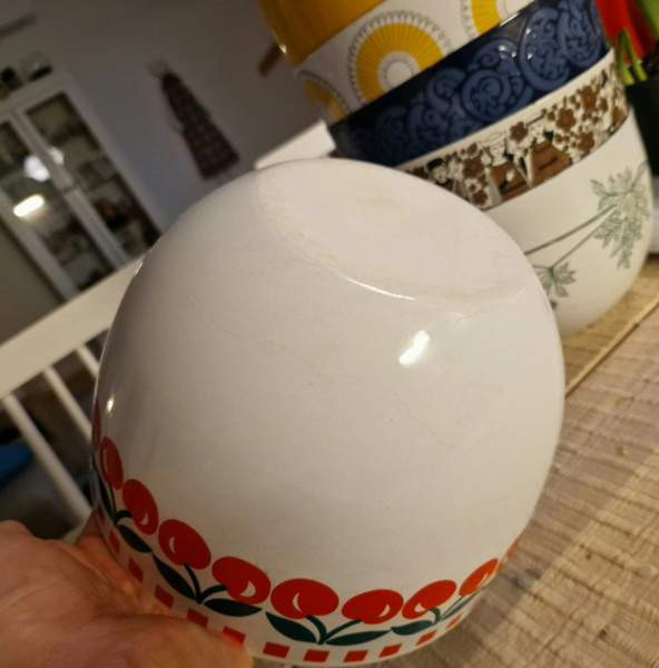 Arabia Finel Kirsikka iso kulho ~21cm Helsinki - изображение 4