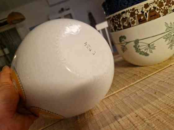 Arabia Finel Kehäkukka iso kulho ~21cm Helsinki