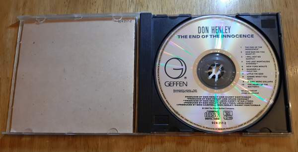 Don Henley: The End of the Innocence CD (sis pk) Forssa - photo 3