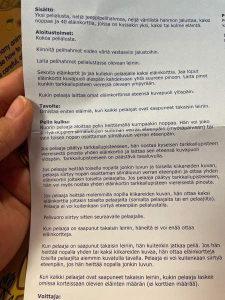 Animal safari peli Нурмиярви - изображение 4