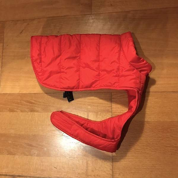 H&M pienen koiran punainen toppapuku Lahti – foto 1