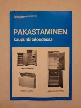 Helsingin kaupungin sähkölaitoksen pakastus -opas 1970-luku Helsinki