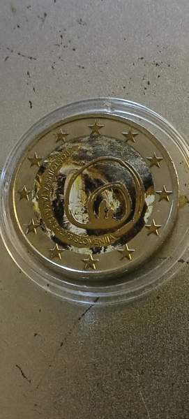 2€ Erikoiskolikko 2013 Rahapajan värjäämä. Ylivieska - photo 1