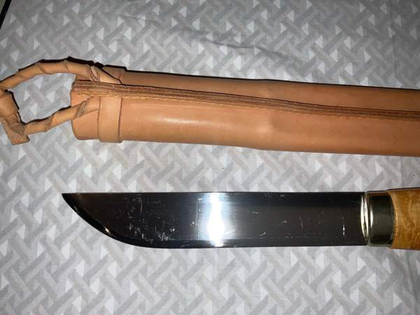 Iisakki Järvenpää puukko, uuden veroinen, 30,5 cm Эспоо - изображение 4