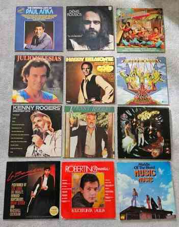 Vinyylilevyt 12 kpl Tornio