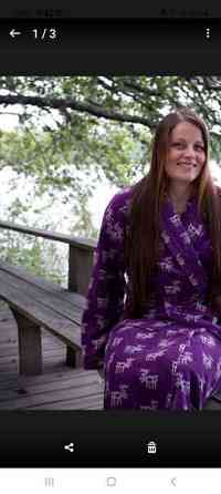 Uusi porokuvioinen froteekylpytakki, koko 3XL Оулу