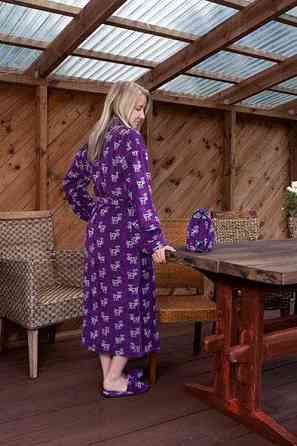 Uusi porokuvioinen froteekylpytakki, koko XL Оулу