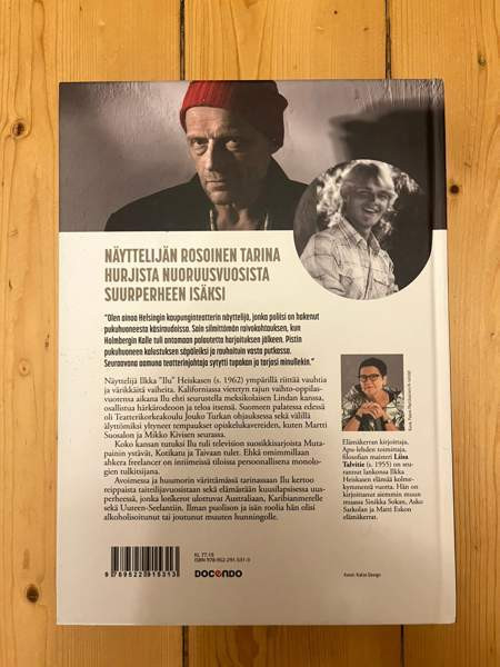 ILU (Ilkka Heiskanen esittää) kirja. Helsinki - valokuva 2