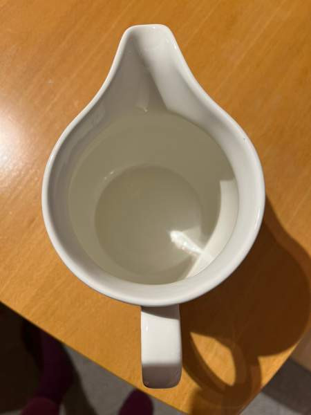 Arabian sinikukallinen maitokannu Kangasala - valokuva 2