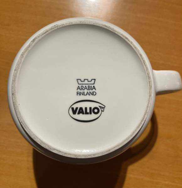 Arabian sinikukallinen maitokannu Kangasala - valokuva 3