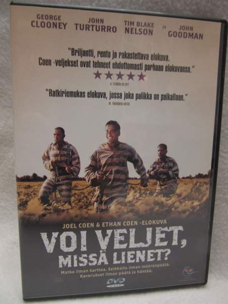Voi veljet, missä lienet? dvd Helsinki - изображение 1