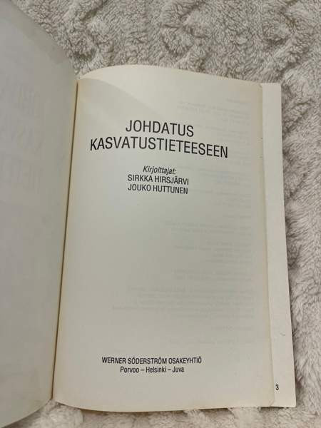 Johdatus kasvatustieteeseen Siuntio – foto 4