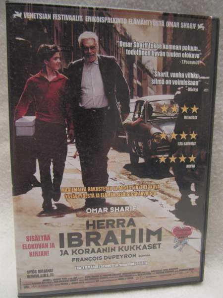 Herra Ibrahim ja koraanin kukkaset dvd Helsinki - photo 1
