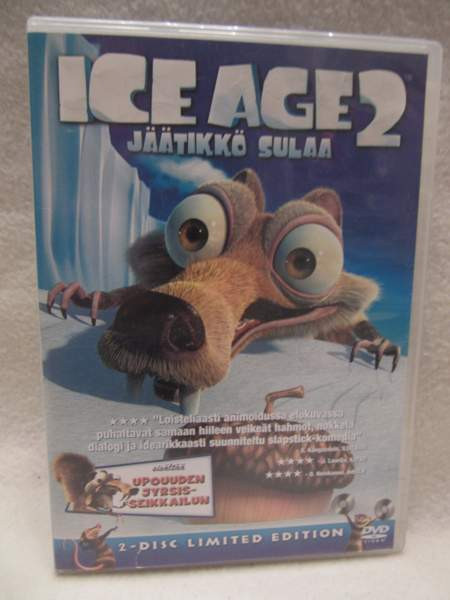 Ice Age 2 Jäätikkö sulaa dvd Helsinki - valokuva 1