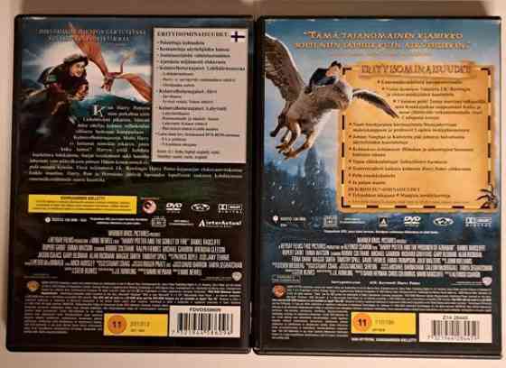 Harry Potter ja AZKABANIN VANKI DVD, Harry Potter  ja LIEKEHTIVÄ PIKARI DVD Kouvola