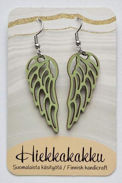 Hiekkakakku Siipi korvikset, uudet Тампере - изображение 1